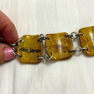 Ebba Jensen signed bracelet